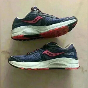 Saucony Guide 9 Everun Women's Athletic Running Shoes Sneakers Size 8 Multicolor